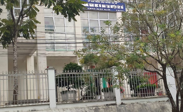 Phòng Giáo dục và đào tạo huyện Sìn Hồ (Lai Châu) - Ảnh: THANH THỦY