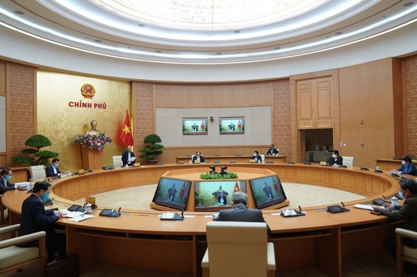 Quang cảnh cuộc họp. Ảnh: VGP