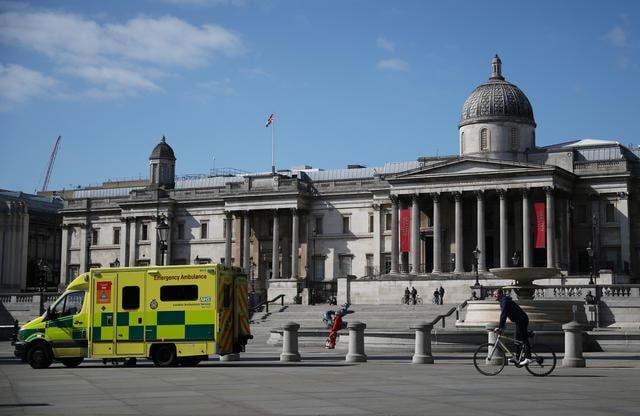 Quảng trường Trafalgar ở London, Anh. Ảnh: Reuters