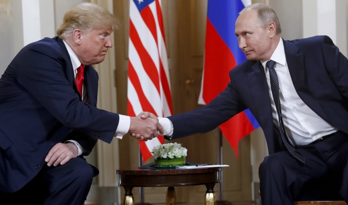 Tổng thống Donald Trump và Tổng thống Vladimir Putin