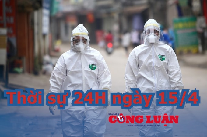 Thời sự 24H ngày 15/4: Thủ tướng quyết định kéo dài thời gian giãn cách xã hội. Ảnh TTXVN