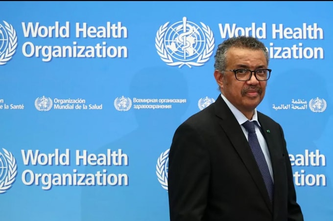 Tổng giám đốc WHO Tedros Adhanom Ghebreyesus từng bị Donald Trump chỉ trích vì che giấu tình trạng dịch Covid-19