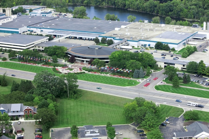 Trụ sở Tập đoàn Amway tại Ada, Michigan, Mỹ.