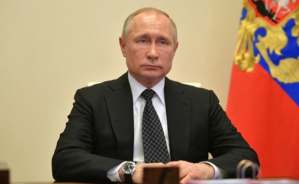 Tổng thống Nga Vladimir Putin. Ảnh:Kremlin