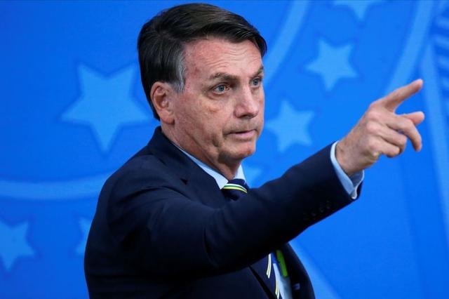 Tổng thống Brazil Jair Bolsonaro. Ảnh: Reuters