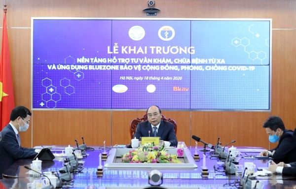 Thủ tướng Nguyễn Xuân Phúc phát biểu tại sự kiện. Ảnh: VGP