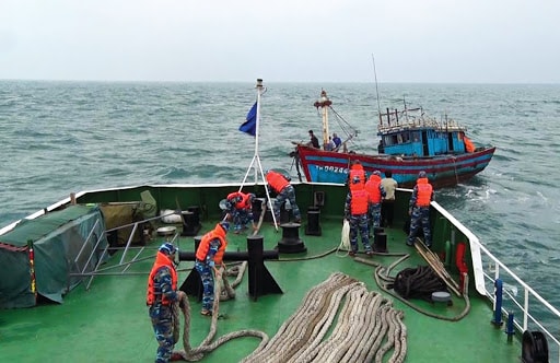 Các bộ, ngành, địa phương liên quan xây dựng kế hoạch phương án ứng phó tai nạn tàu, thuyền trên biển.