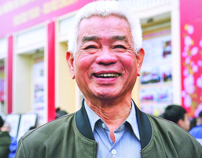 Nhà báo Hoàng Văn Thiềng - Thường trực Hội Nhà báo TP. Hải Phòng.