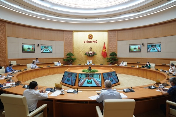 Toàn cảnh cuộc họp. Ảnh: VGP