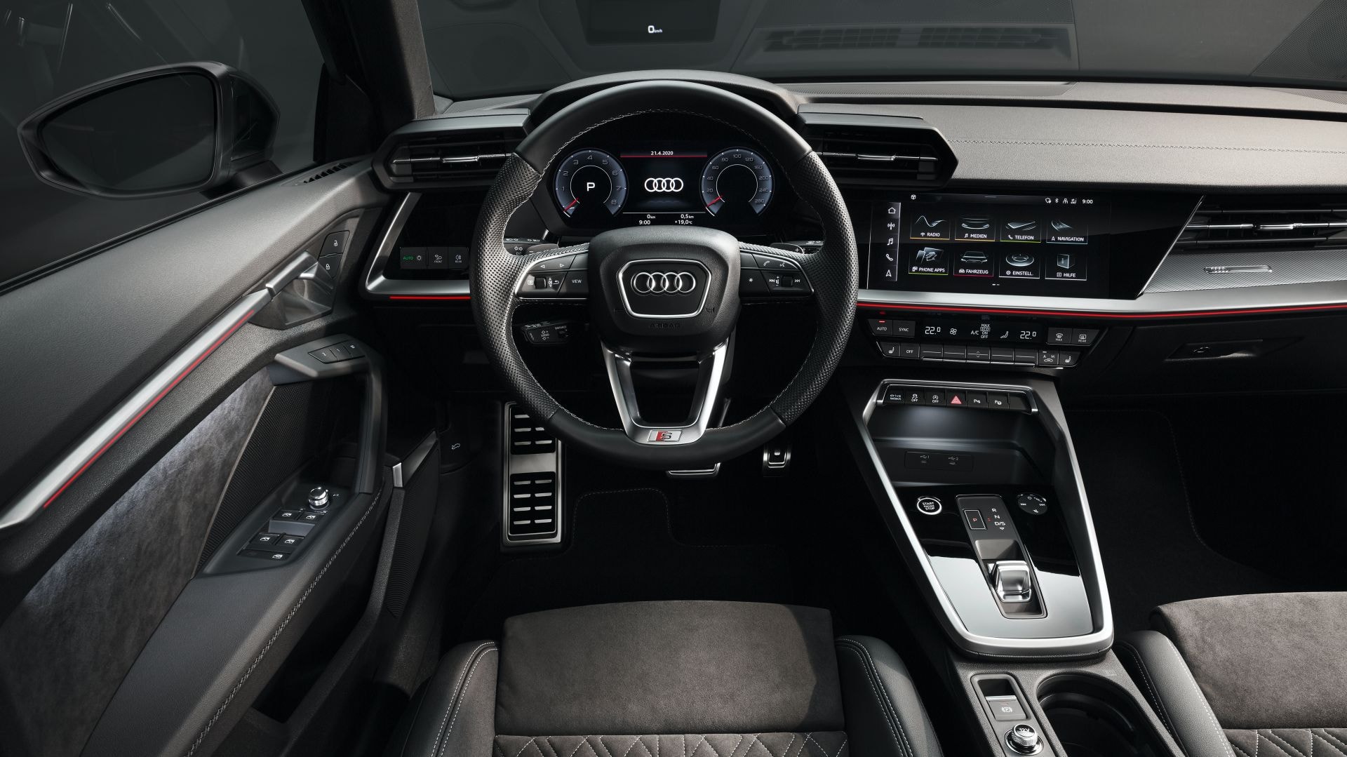 Cụm đồng hồ kỹ thuật số Virtual Cockpit.