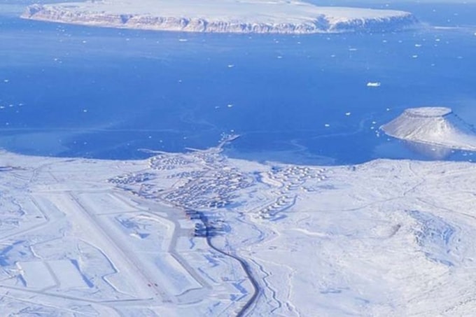 Mỹ có căn cứ không quân ở Greenland. Ảnh: Wikipedia.