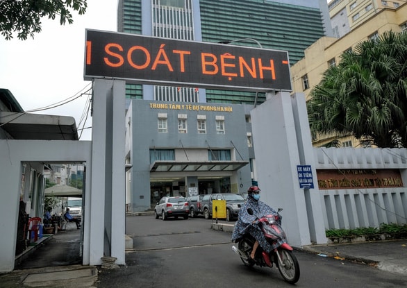 Trụ sở Trung tâm Kiểm soát bệnh tật Hà Nội. Ảnh: tuoitre.vn
