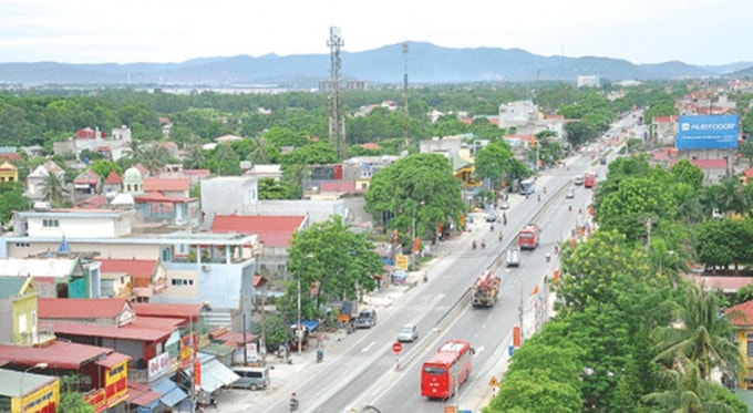 Một thoáng thị trấn Tĩnh Gia, huyện Tĩnh Gia