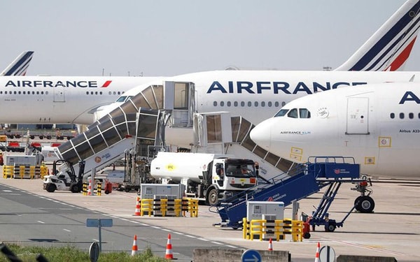 Air France dự định tăng các chuyến bay trên lãnh thổ Pháp khi lệnh phong tỏa được dỡ bỏ vào ngày 11/5. Ảnh: Reuters.