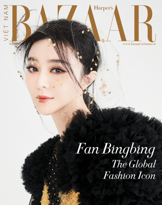 Phạm Băng Băng xuất hiện trên tạp chí Harper's Bazaar Việt Nam số báo mở màn năm 2020.