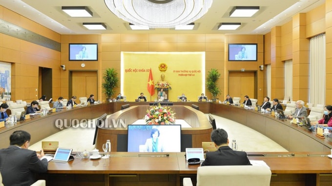 Ủy ban Thường vụ Quốc hội thống nhất không đưa dự án Luật sửa đổi, bổ sung một số điều của Luật Đất đai vào thảo luận tại Kỳ họp thứ 9. Ảnh: quochoi.vn