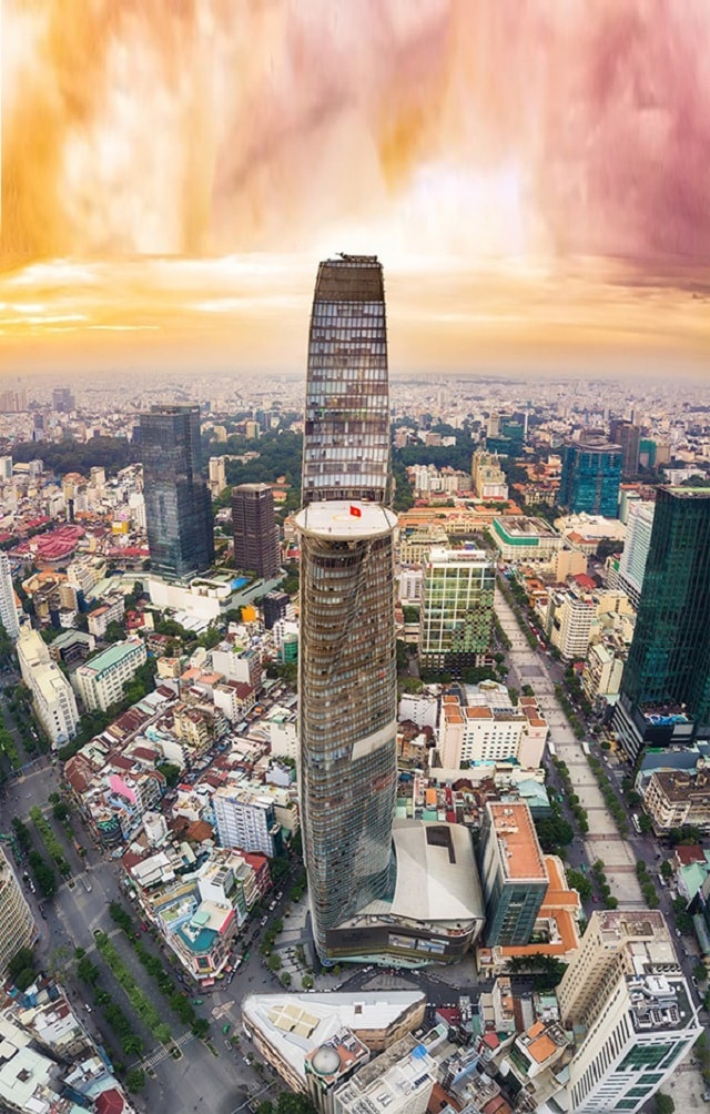 Tòa nhà Bitexco Skydeck. Ảnh: T.L