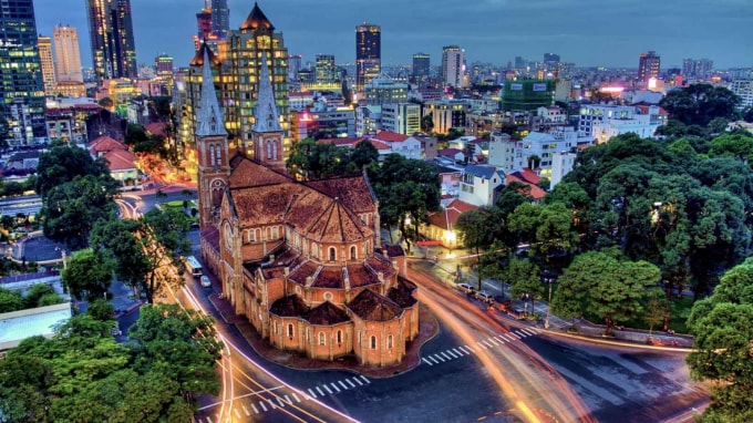 Thành phố Hồ Chí Minh - vùng kinh tế trọng điểm phía Nam. Ảnh: T.L