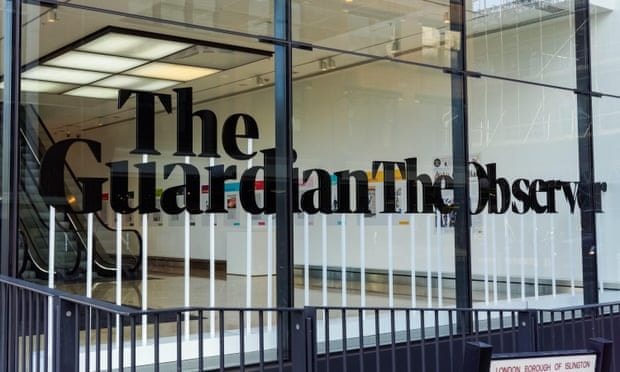 Văn phòng của tờ Guardian tại London, Anh. Ảnh: TG