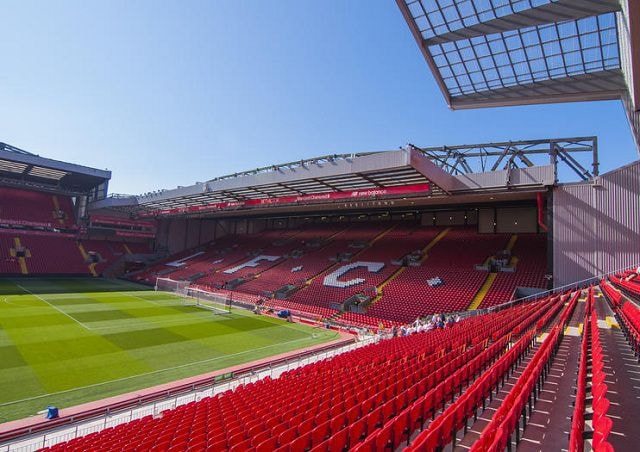 Một góc khán đài sân Anfield. Ảnh: Liverpool FC
