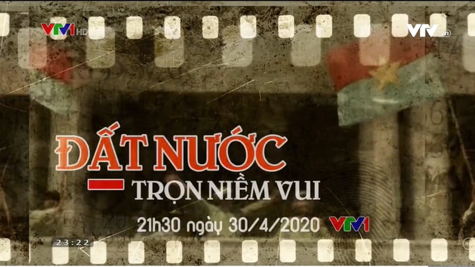 Đất nước trọn niềm vui phát sóng tối 30/4.