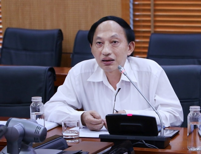 Phó Tổng Giám đốc Lê Việt Đông phụ trách Cổng TTĐT Chính phủ. Ảnh IT