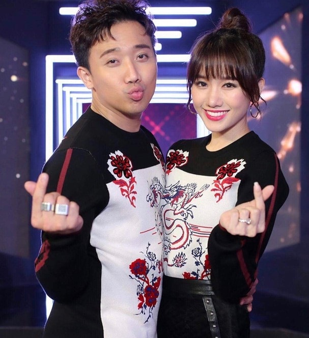 Trấn Thành- Hari Won là cặp đôi được yêu thích của showbiz Việt.
