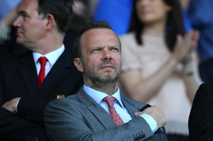 Phó Chủ tịch Man United - Ed Woodward muốn có những bản hợp đồng lớn. Ảnh: MUTV