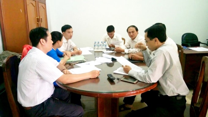 Một buổi tiếp công dân tại quận Ô môn tỉnh Cần Thơ. Ảnh: P. Nguyễn