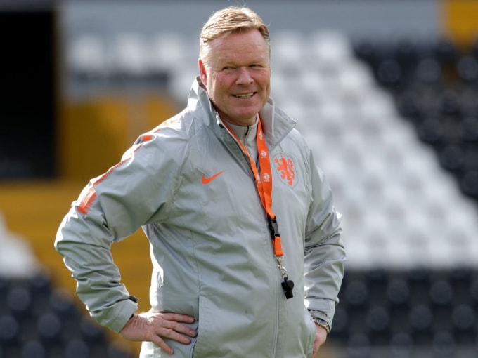 HLV trưởng của đội tuyển Hà Lan Ronald Koeman vừa phải nhập viện để thực hiện ca phẫu thuật khẩn cấp vì đau tim. Ảnh: metro.co.uk