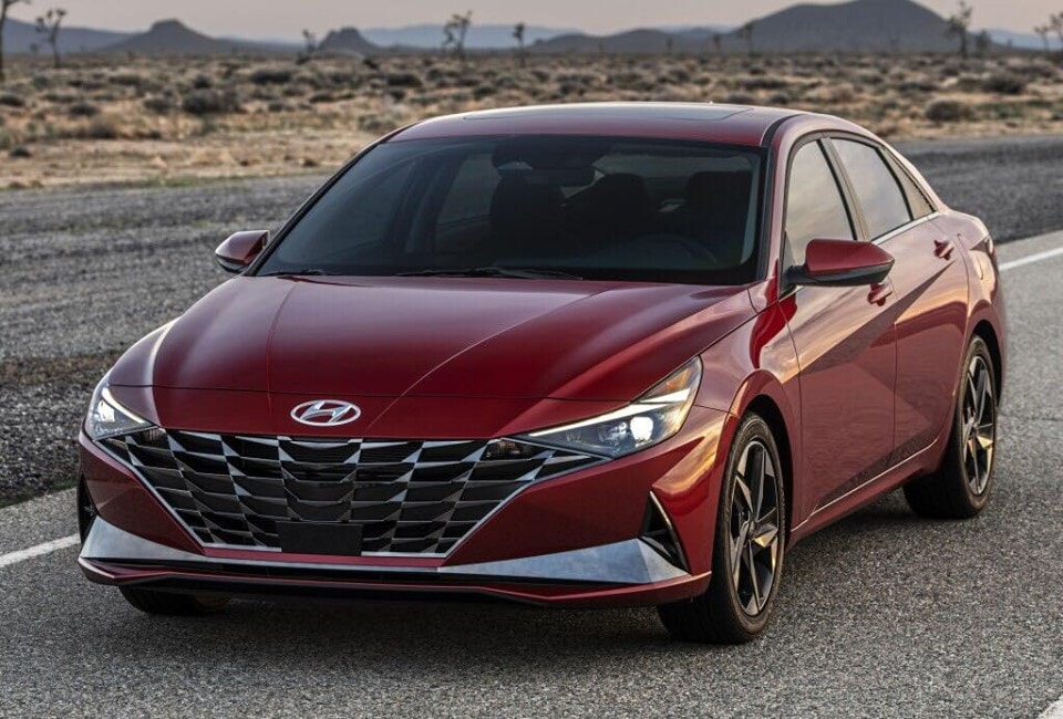 Hyundai Elantra hệ thứ 7 vừa được giới thiệu. Ảnh: Autoevolution