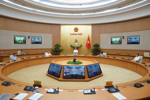 Quang cảnh cuộc họp. Ảnh: VGP