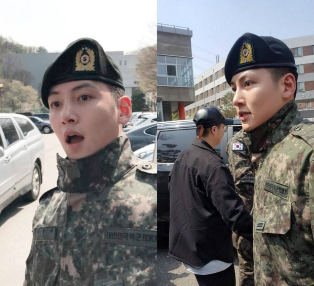 Ji Chang Wook không hề thay đổi dưới nhịp sống quân đội. Ảnh: Chosun