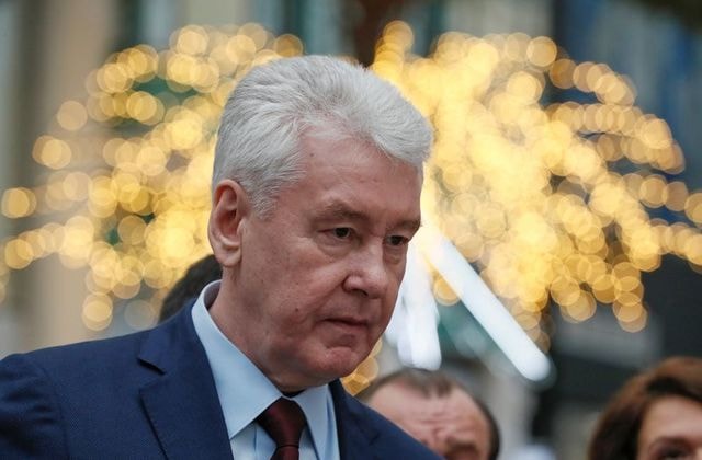 Thị trưởng thành phố Moscow Sergei Sobyanin. Ảnh: Reuters