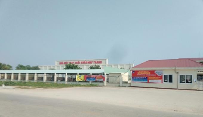 Nhà máy may công nghiệp xuất khẩu Như Thanh đang gặp rất nhiều khó khăn tìm đầu ra cho sản phẩm bởi đại dịch Covid-19. Ảnh: Quang Duy