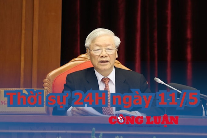 Tổng bí thư, Chủ tịch nước Nguyễn Phú Trọng phát biểu khai mạc hội nghị - Ảnh: TTXVN