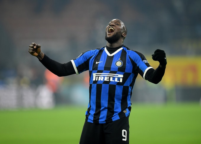 Romeulo Lukaku tỏa sáng trong màu áo Inter Milan. Ảnh: Getty