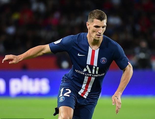 Manchester United trở lại với thương vụ Thomas Meunier. Ảnh: Getty