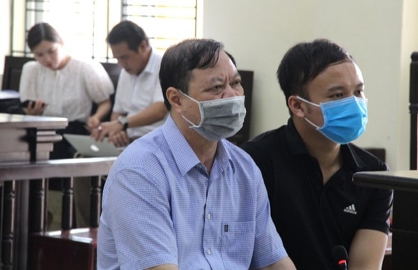 Bị cáo Nguyễn Chí Phương tại phiên tòa