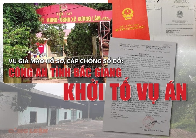 khởi tố vụ án hình sự tại xã Xương Lâm