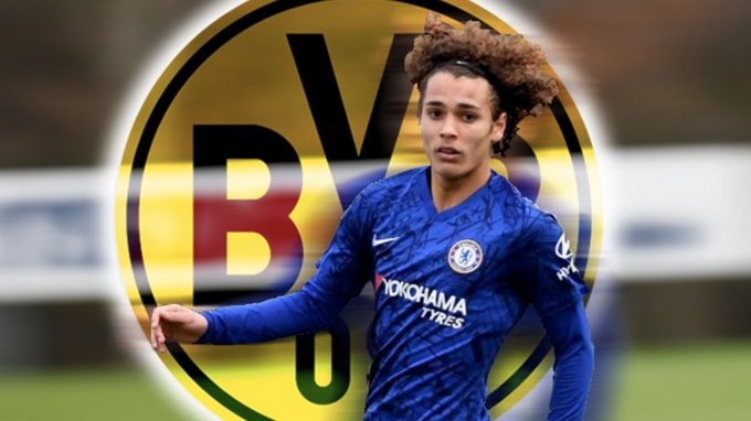 Dortmund đang nhắm đến tài năng của Chelsea, Charlie Webster với hy vọng có thể phát hiện được một Jadon Sancho mới. Ảnh: Netnew