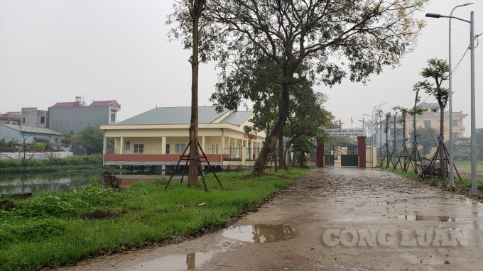 Nơi triển khai dự án “Kè và chỉnh trang ao bờ ngòi thôn Giao Tác, xã Liên Hà” do UBND xã Liên Hà làm chủ đầu tư.