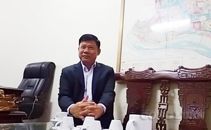 Ông Nguyễn Văn Tĩnh – Chủ tịch UBND xã Dục Tú.