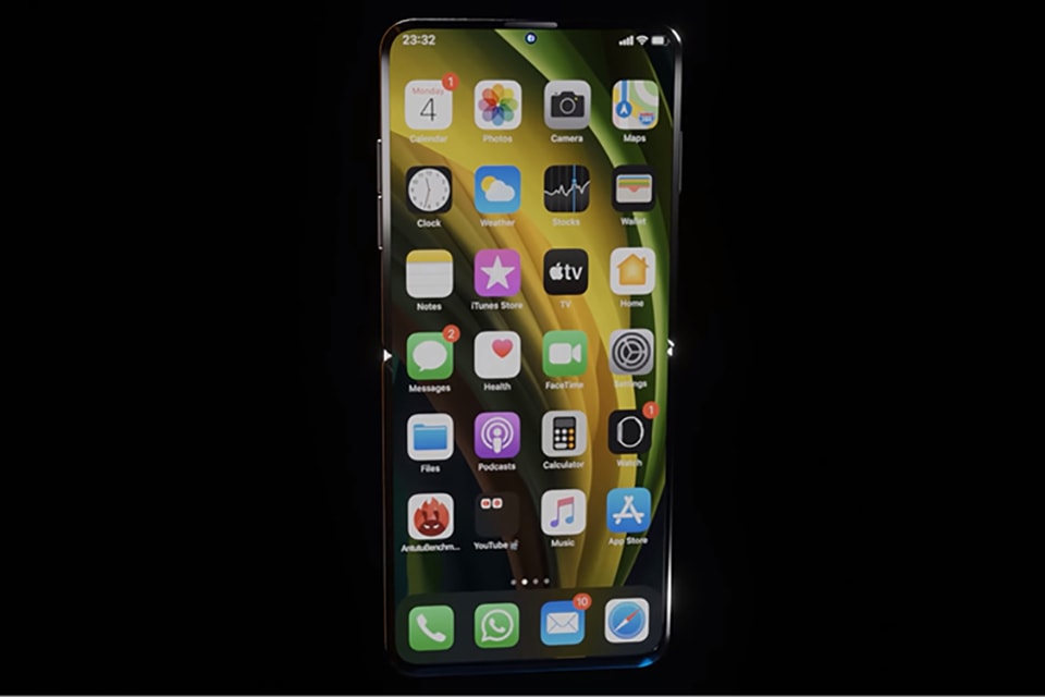 iPhone 12 Flip sở hữu màn hình có kích thước 6.7 inch.