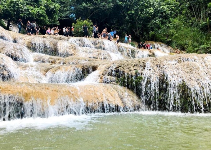 Thác Mây, huyện Thạch Thành, tỉnh Thanh Hóa.