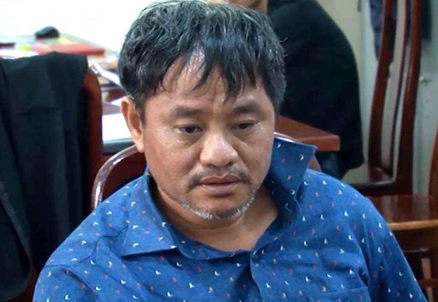 Đối tượng Đỗ Văn Minh, Bí thư Đảng ủy xã Liên Hà.