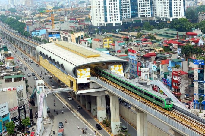 Dự án đường sắt Cát Linh - Hà Đông chậm tiến độ, đội vốn và chưa hẹn ngày chính thức hoạt động.