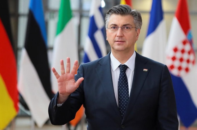Thủ tướng Croatia Andrej Plenkovic. Ảnh: Reuters
