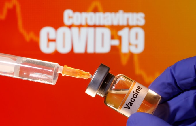 Một vaccine chống Covid-19 đang được thử nghiệm. Ảnh: Reuters