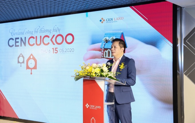 Shark Phạm Thanh Hưng – Phó Chủ tịch HĐQT CenGroup phát biểu khai mạc